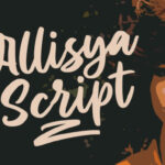 Allisya Font Poster 1