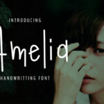 Amelia Font Poster 1