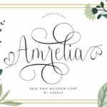 Amrelia Font Poster 1