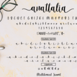 Anattalia Font Poster 7