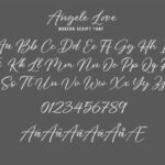Angela Love Duo Font Poster 9