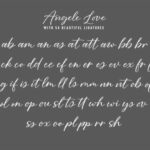 Angela Love Duo Font Poster 10