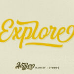 Angler Font Poster 6