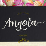 Angola Font Poster 1