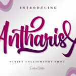 Antharis Font Poster 1