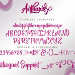 Antharis Font Poster 7