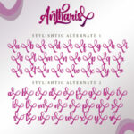 Antharis Font Poster 8