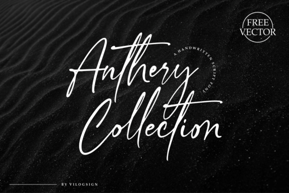 Anthery Collection Font Poster 1