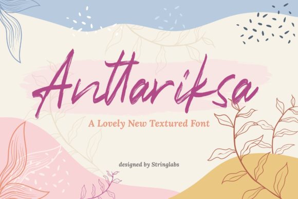 Anttariksa Font Poster 1