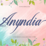 Anyndia Font Poster 1