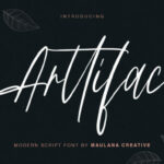 Arttifac Font Poster 1