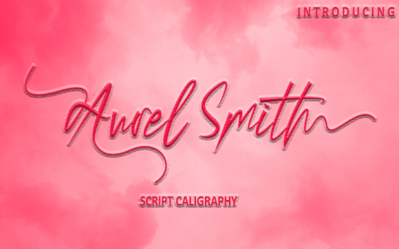 Aurel Smith Font Poster 1