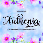 Authenia Font Poster 1