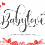 Babylove Font Poster 1