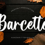 Barcetto Font Poster 1