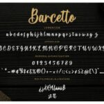 Barcetto Font Poster 7