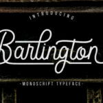 Barlington Font Poster 1