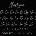 Bastogne Font Poster 6