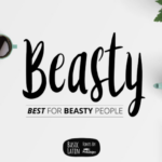 Beasty Font Poster 1