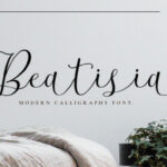 Beatisia Font Poster 1