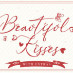 Beautiful Kisses Font Poster 1