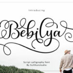 Bebilya Font Poster 1