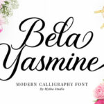 Bela Yasmine Font Poster 1