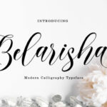 Belarisha Font Poster 1