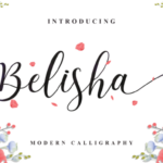 Belisha Font Poster 1