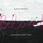 Beloved Font Poster 1