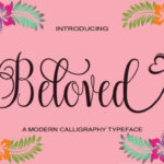 Beloved Font Poster 1