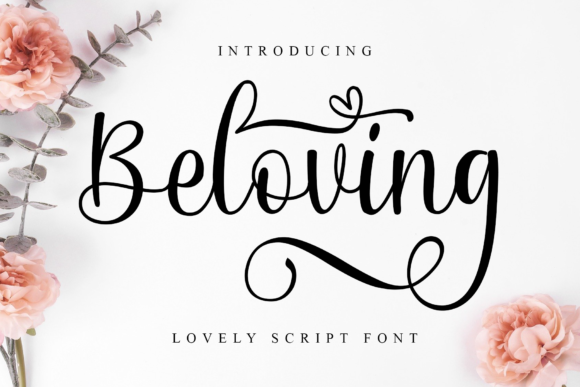 Beloving Font Poster 1