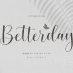 Betterday Font Poster 1