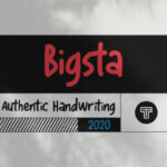 Bigsta Font Poster 1