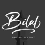 Bilal Font Poster 1