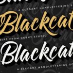 Blackcat Font Poster 1