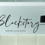 Blackstory Font Poster 1