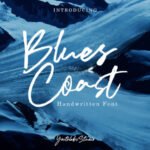 Blues Coast Font Poster 1