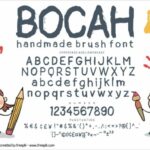 Bocah Font Poster 1