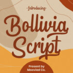 Bollivia Script Font Poster 1