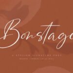 Bonstage Font Poster 1