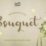 Bouquet Font Poster 1