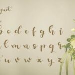 Bouquet Font Poster 7