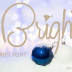 Bright Font Poster 1