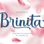 Brinita Font Poster 1