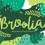 Broolia Font Poster 1