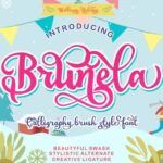 Brunela Font Poster 1