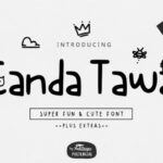 Canda Tawa Font Poster 1