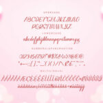 Canding Love Font Poster 8