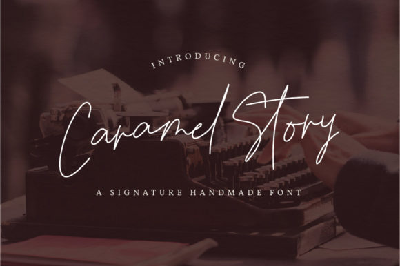 Caramel Story Font